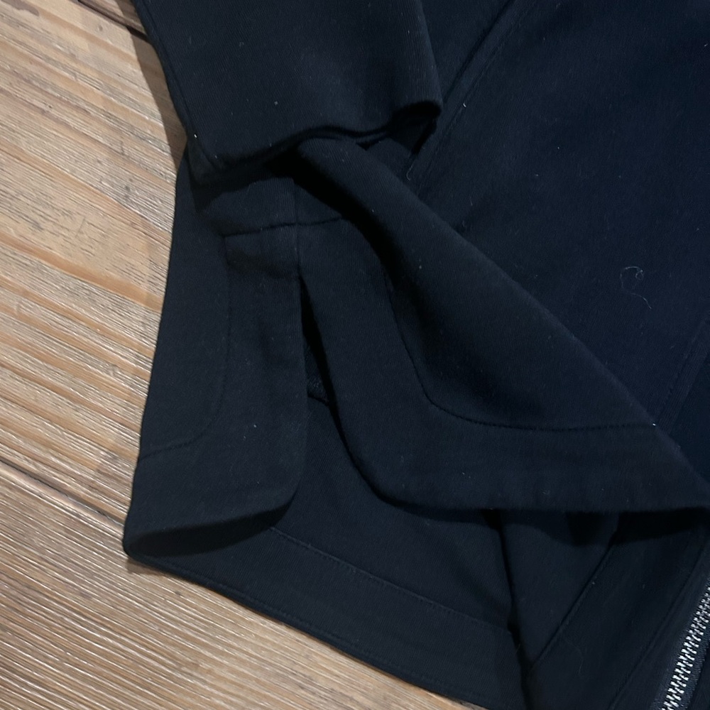 Varley Adair Zip Through Jacket Double Soft Size Large Black - Picture 9 of 13